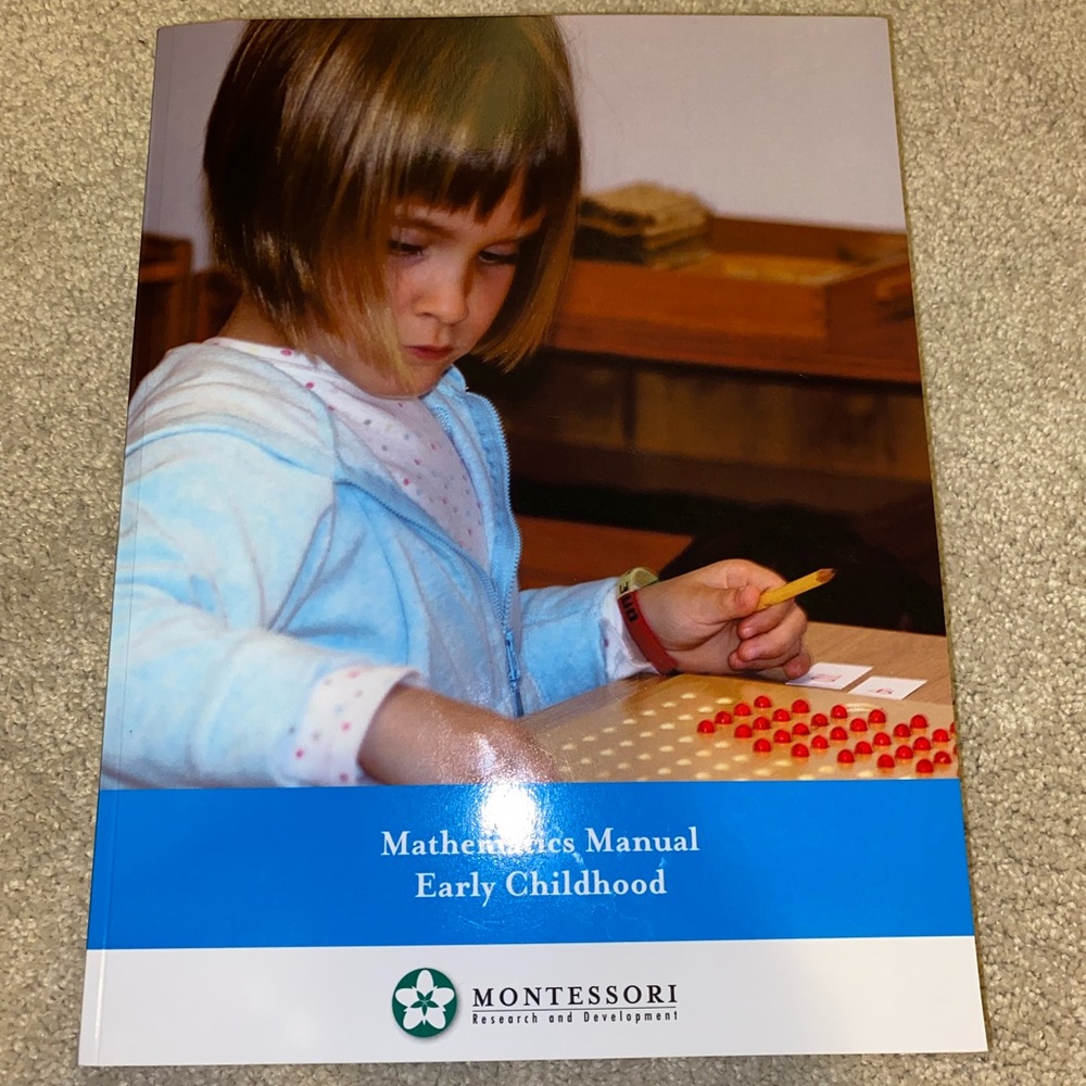 Montessori R&D Mathematics Manual Early Childhood